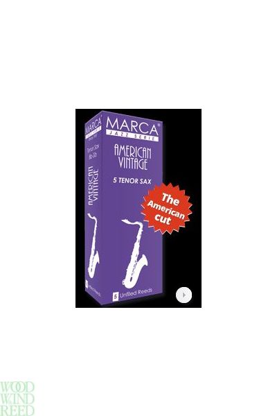 Str. 2 - Marca American vintage unfiled tenor saxophone reeds