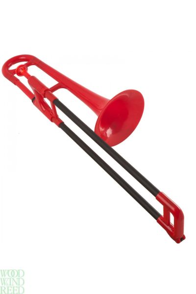 Trombone p-bone mini plastic kinder p bone red