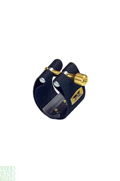 Lig & cap Bb clarinet Rovner versa x-1r - flexible ligature with plastic cap