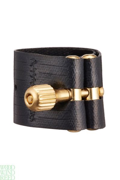 Lig & cap tenor sax Rovner dark 2r - most ebonite m/p ( also some ebonite Baritone ) flexible ligature with plastic cap