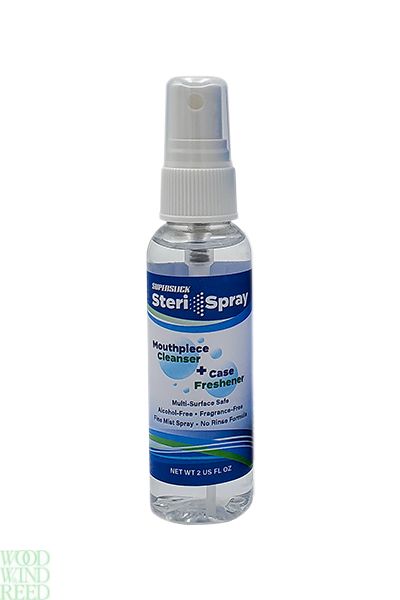 Superslick steri-spray mouthpiece cleaner refill bottle 32 us fl oz
