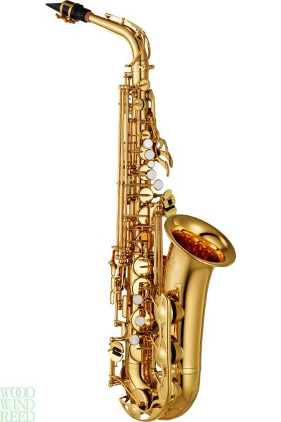 Yamaha YAS280 student. Gold lac. High f#. Backpack case. 4c m/p.