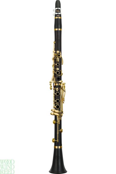 Yamaha pro custom Clarinet in A,  YCLcs-gha iii wooden professional. Hamilton gold plated. Double case