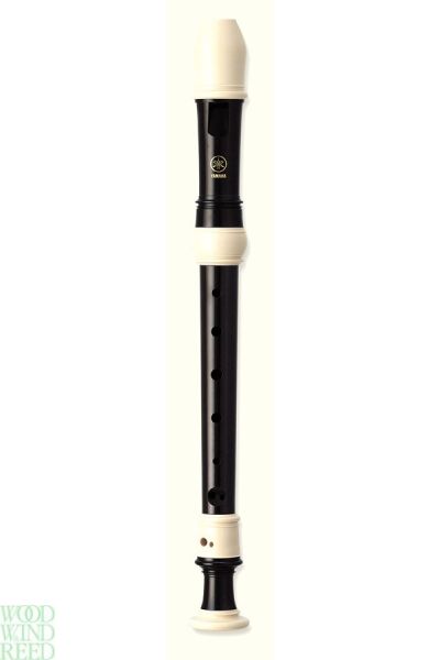 Yamaha descant in c soprano YRS302b iii plastic brown & cream. Baroque.